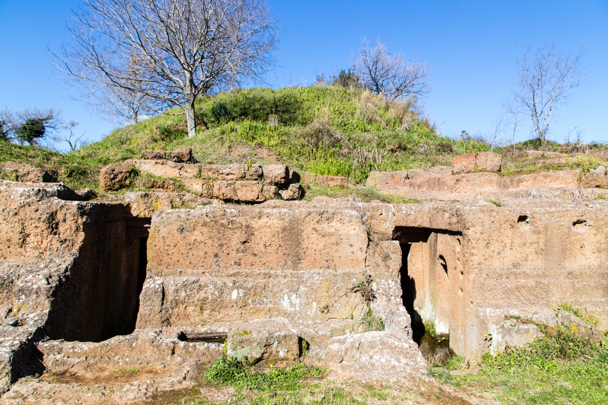 Etruscan tombs in the Necropolis of Cerveteri - Simone Antonazzo / ENIT SpA