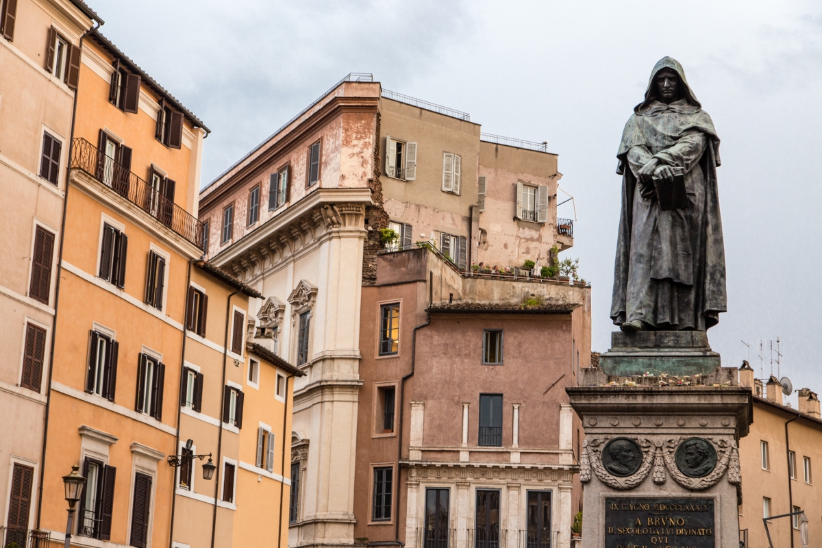 Monumento a Giordano Bruno a Campo de' Fiori - Simone Antonazzo / ENIT SpA