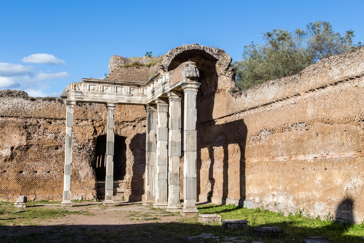 Villa Adriana, Sala dei pilastri dorici - Simone Antonazzo / ENIT SpA
