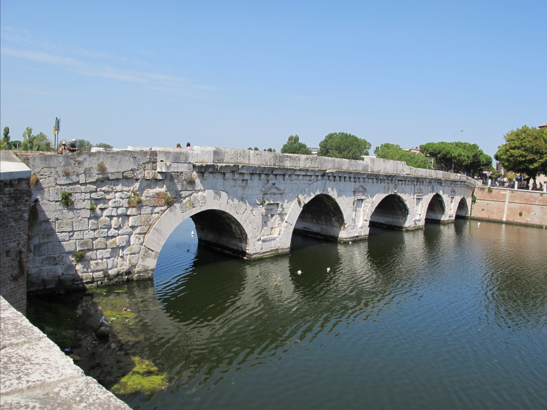 Rimini, ponte romano 04 - Sailko