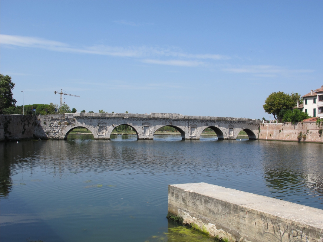 Rimini, ponte romano 03 - Sailko