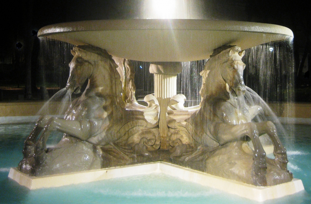 Fontana dei quattro cavalli by night - Maxy.champ