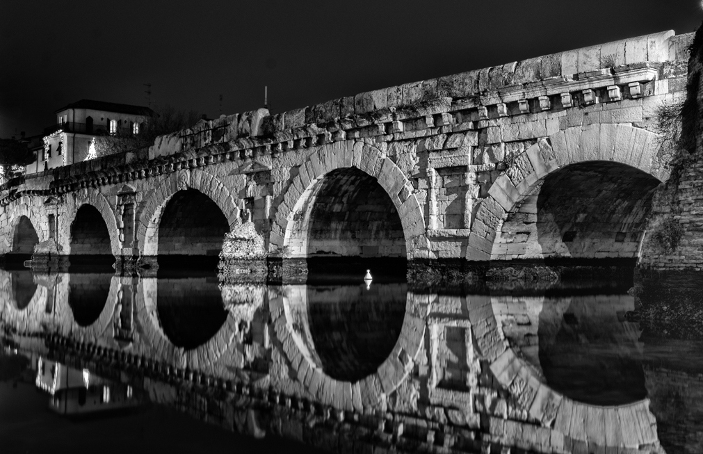 Ponte di Tiberio in Bianco e Nero - Stefano Benaglia