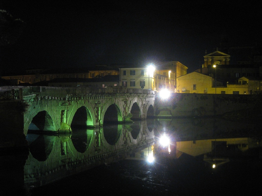 Ponte di Tiberio - effetto notte - Maxy.champ
