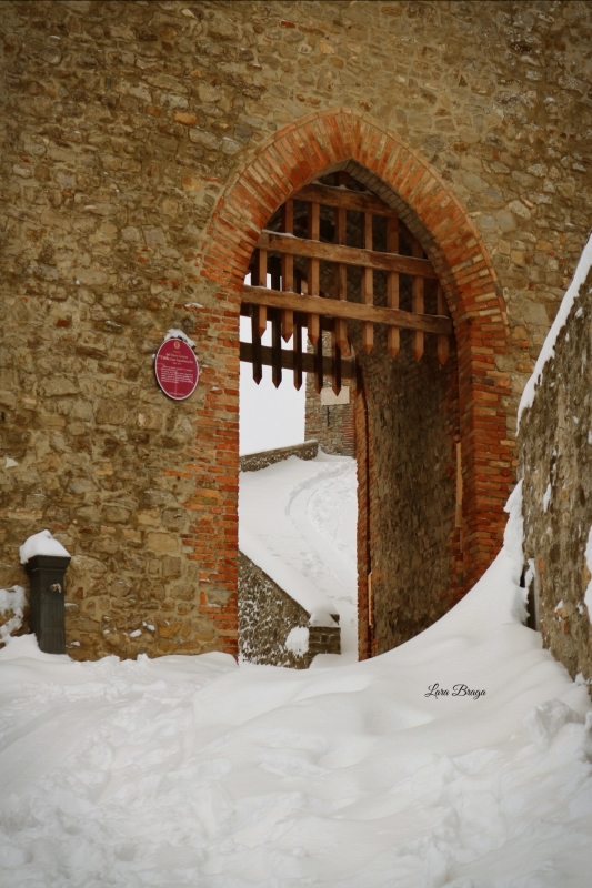 La Rocca e la magia della neve - Larabraga19