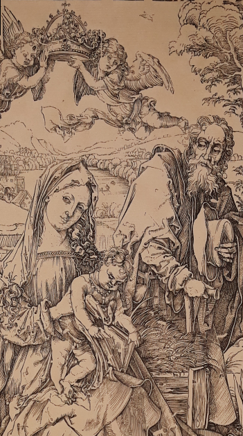 Sacra Famiglia con le tre lepri di Albrecht Dürer - Marco Musmeci