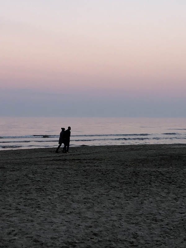 Spiaggia al tramonto - Francesca Pasqualetti