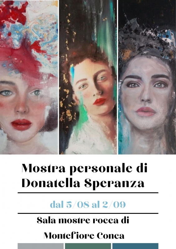 "OLTRE" personale di pittura di Donatella Speranza Foto(s) von castello di Montefiore Conca