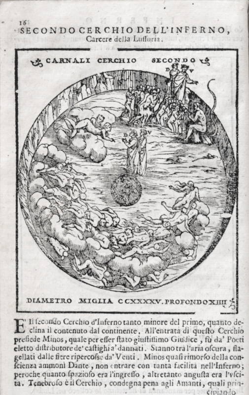 Dante's Divine Comedy - plate from the Inferno - Lorenzo Bettio