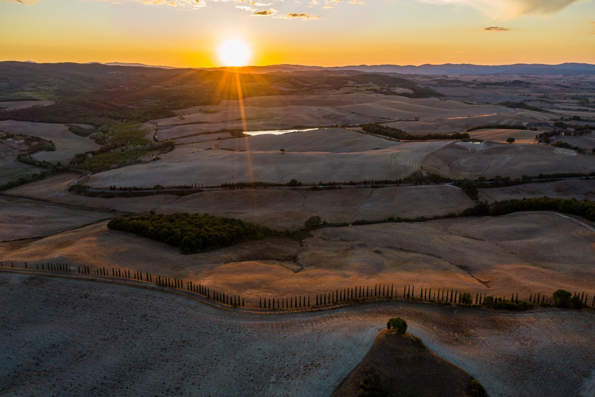 The Crete Senesi near Monteroni d'Arbia - ENIT SpA