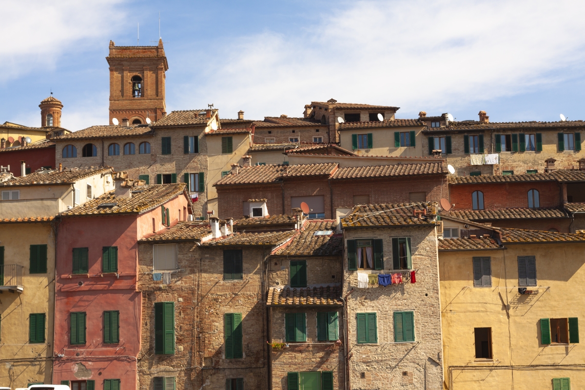 Siena, case del centro storico - Simone Antonazzo / ENIT SpA