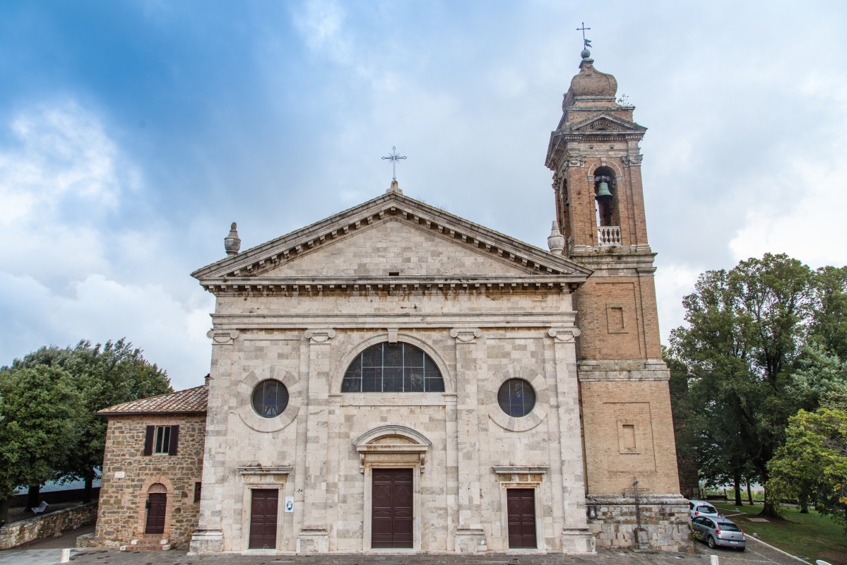 Montalcino, facciata della Chiesa della Madonna del Soccorso - Simone Antonazzo / ENIT SpA