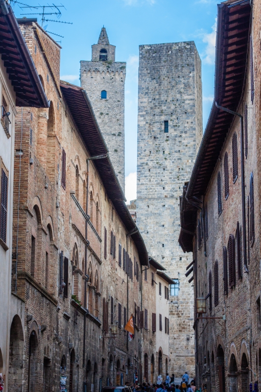 San Gimignano, via San Giovanni - Simone Antonazzo / ENIT SpA