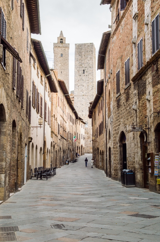 San Gimignano, via San Giovanni - ENIT SpA