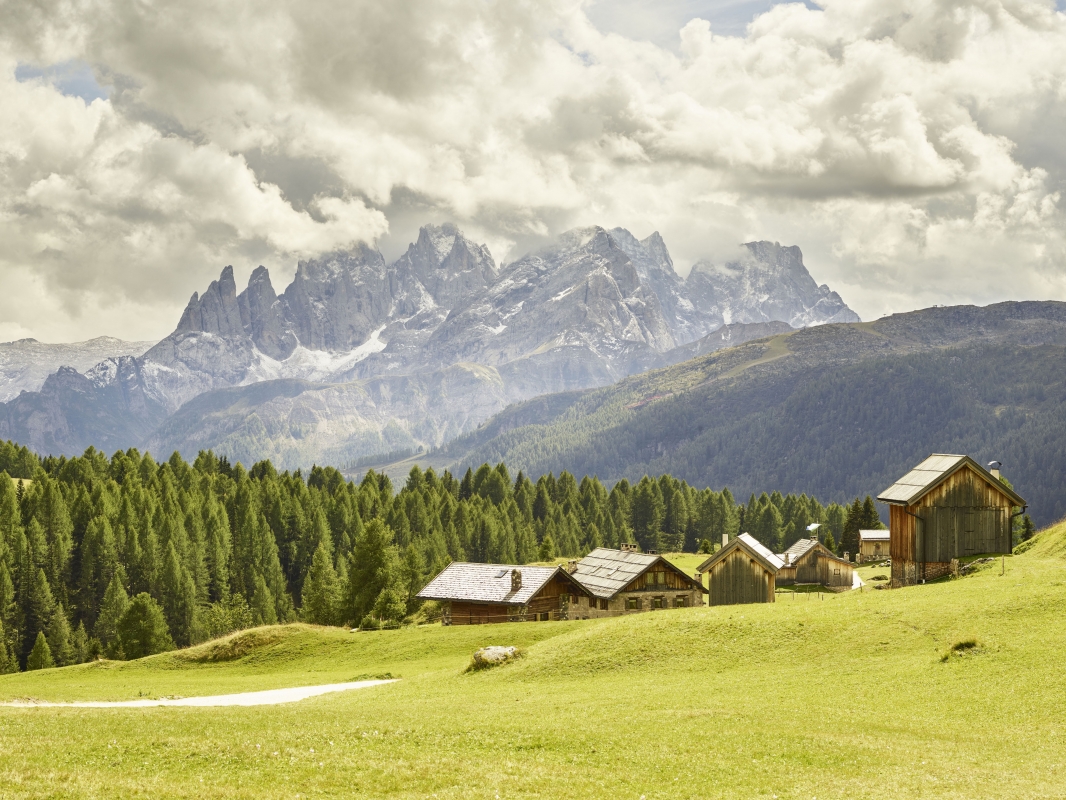 Pale di San Martino viste da Fuciade - Trentino Sviluppo S.p.A. - Carlo Baroni