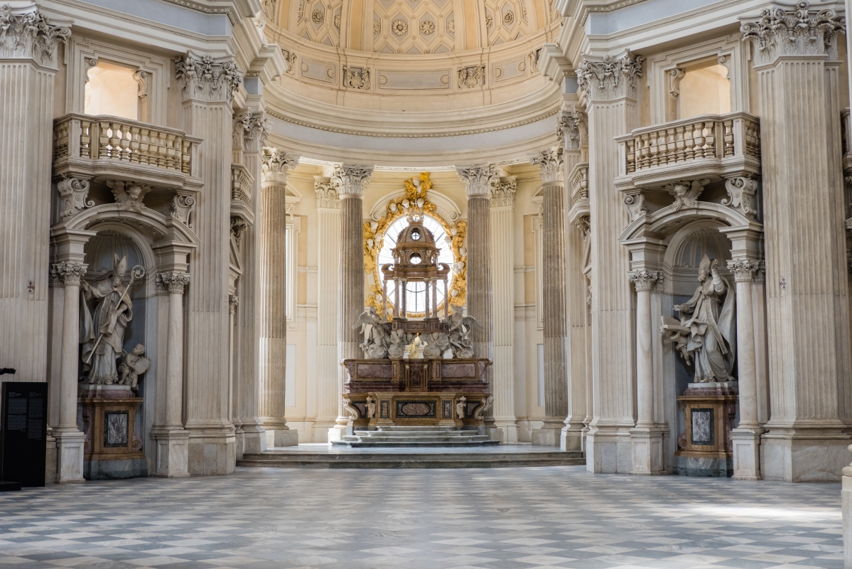 Reggia di Venaria Reale, interno della Chiesa di Sant'Uberto - ENIT SpA