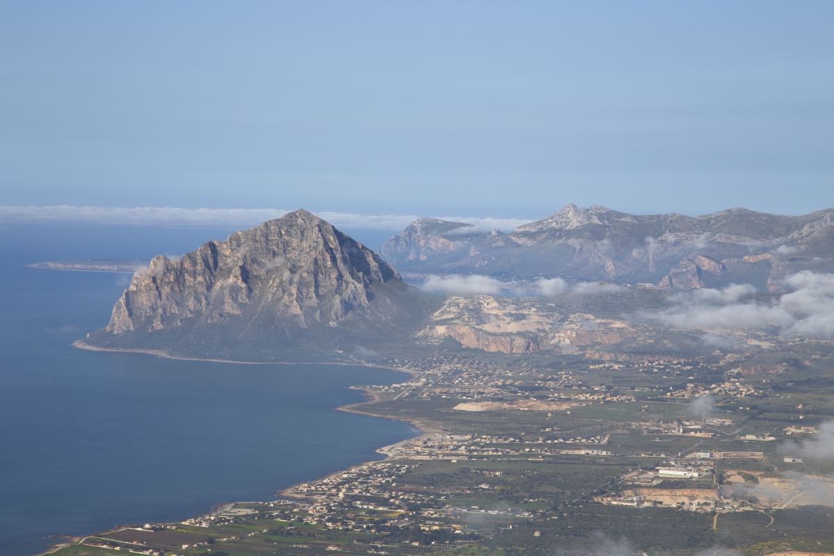 Vista del Monte Cofano da Erice - Simone Antonazzo / ENIT SpA