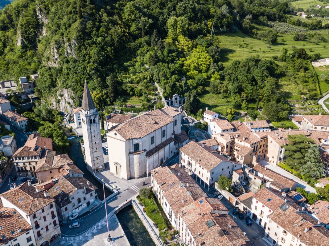 Duomo di Serravalle, vista dall'alto - ENIT SpA