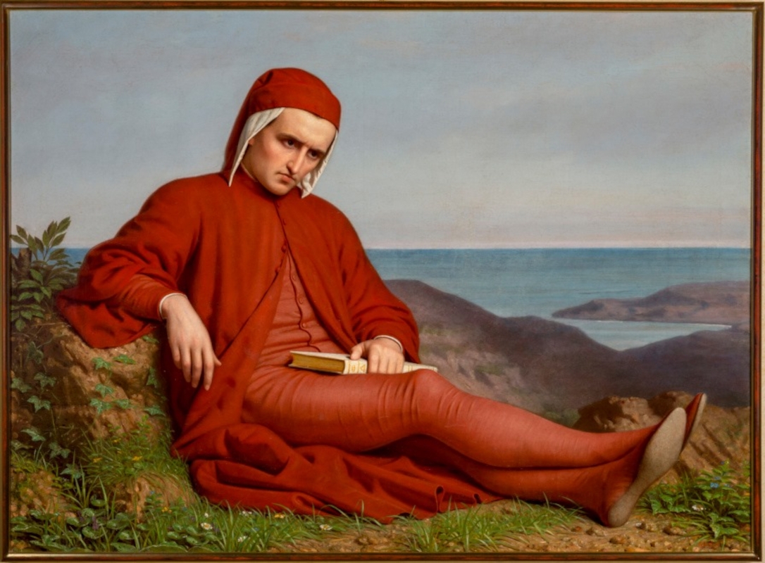 Dante in esilio, di Domenico Peterlin - Gito Trevisan