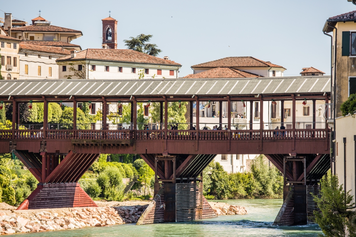 Detail of the Ponte degli Alpini - ENIT SpA
