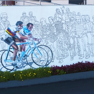 Murale a ricordo dei fratelli Coppi - ENIT SpA