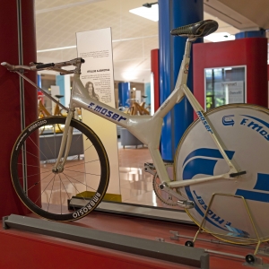 Bicicletta appartenuta a Francesco Moser al Museo dei campionissimi - ENIT SpA