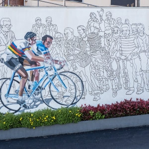 Murale a ricordo dei fratelli Coppi - ENIT SpA