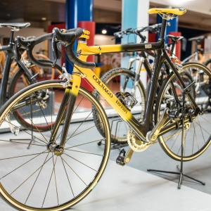 Esposizione di biciclette da corsa al Museo dei campionissimi - ENIT SpA