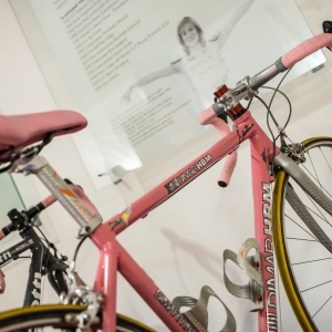 Dettaglio dalla sala dedicata al ciclismo femminile al Museo dei campionissimi - ENIT SpA
