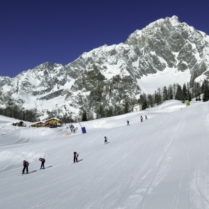 Sciatori - Courmayeur e Monte Bianco - Archivio Regione Autonoma Valle d'Aosta