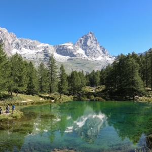 Lago Blu e Cervino - Archivio Regione Autonoma Valle d'Aosta