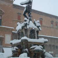 Nettuno sotto la neve - Bella Bologna