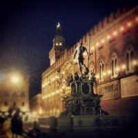 Piazza del Nettuno by night - Fedebas