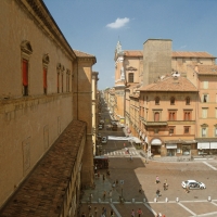 Piazza Maggiore da Palazzo d'Accursio - Lia Versaci