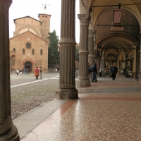 Piazza santo stefano vista dai portici - Lisa Fortini
