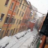 Via Pietralata con la neve - Danieladonnesi