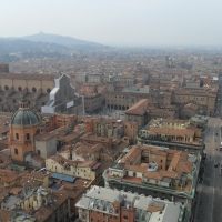 Piazza Maggiore and Basilica of St Petronio seen from the Asinelli Tower - Alejandro
