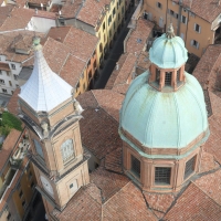 Church of St. Bartolomeo and St. Gaetano seen from the Asinelli tower - Alejandro