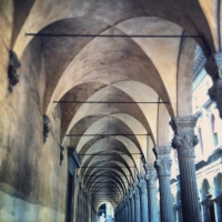 Archi del portico di San Giacomo - Filippo Manaresi