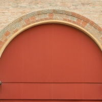 Arco della facciata di Palazzo Sersanti - Riccardo.Rigo