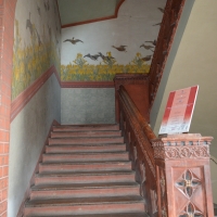 Bentivoglio, Palazzo Rosso, scalinata e decorazioni - Cinzia Malaguti - Bentivoglio (BO)