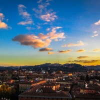 La vista panoramica su Bologna (dalla terrazza di San Petronio) - Angelo nacchio