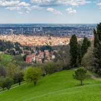 Panoramica da Villa Ghigi sul centro storico di Bologna - Ugeorge - Bologna (BO)