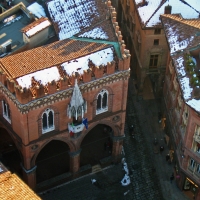 BO - Piazza della Mercanzia vista dalla Torre degli Asinelli - EvelinaRibarova