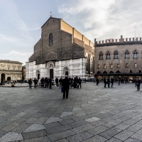 "" Piazza Maggiore - Bologna "" - Vanni Lazzari
