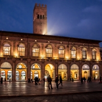" Piazza Maggiore -- Bologna " - Vanni Lazzari