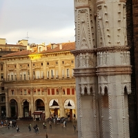 Bologna. Piazza Maggiore da Palazzo Notai 3 - Raffacossa