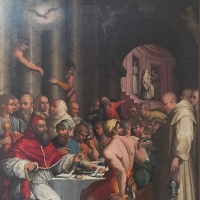 Cena San Gregorio Magno Giorgio Vasari - Waltre manni