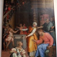Giorgio vasari, gesù in casa di marta e maria, 1540, da s. michele in bosco 01 - Sailko