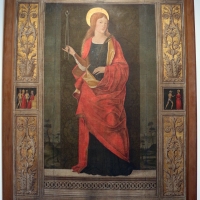 Maestro di ambrogio saraceno, santa apollonia, 1488-90, da s. giuseppe (bo) - Sailko